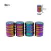 4pcs Anti Rust Anodized Tire Valve Caps Motorcycle Electric Vehicle Valve Core  for Car SUV Truck