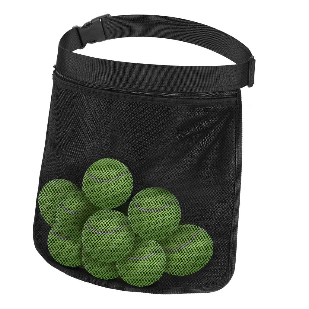 Tennis-Tasche Aufbewahrungstasche, Tragbare Sport-Hüfttasche, Tennisball-Sammler-Tasche, Sport-Aufbewahrungstasche