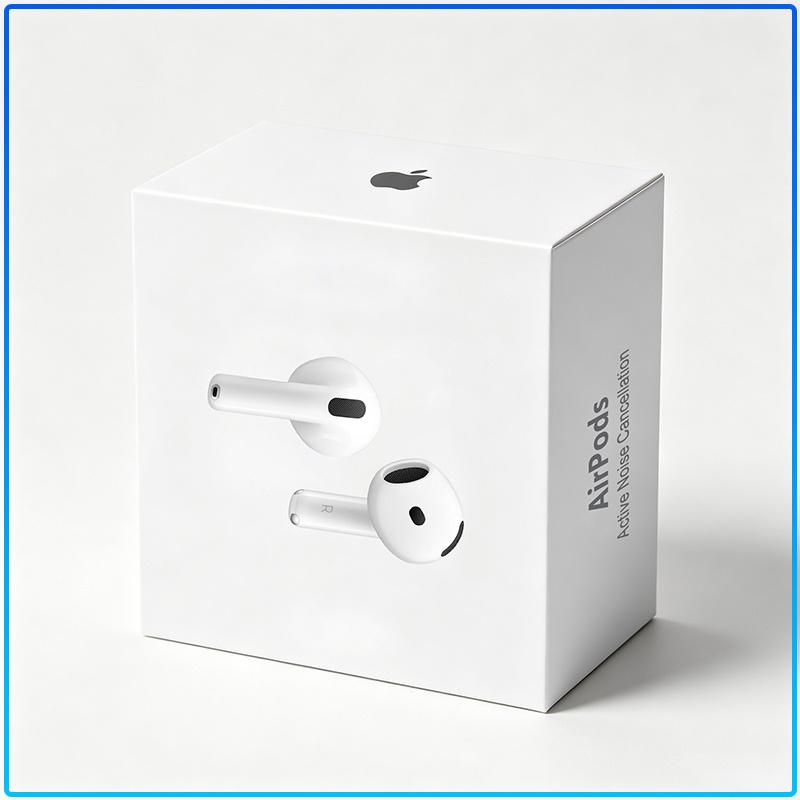 AirPods 4 Gen Wireless Headphones Built-in Microphone Noise Reduction Sports Waterproof Long Playtime Earbuds
