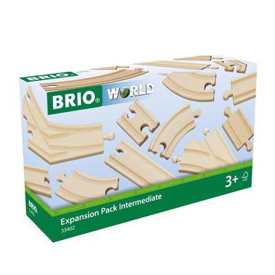 BRIO Rail 16 Pieces Rail Rail 33402 Add-On Set, [Wooden Add-On Toy] [Used]