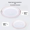 Zisiz Disposable Dessert Plates