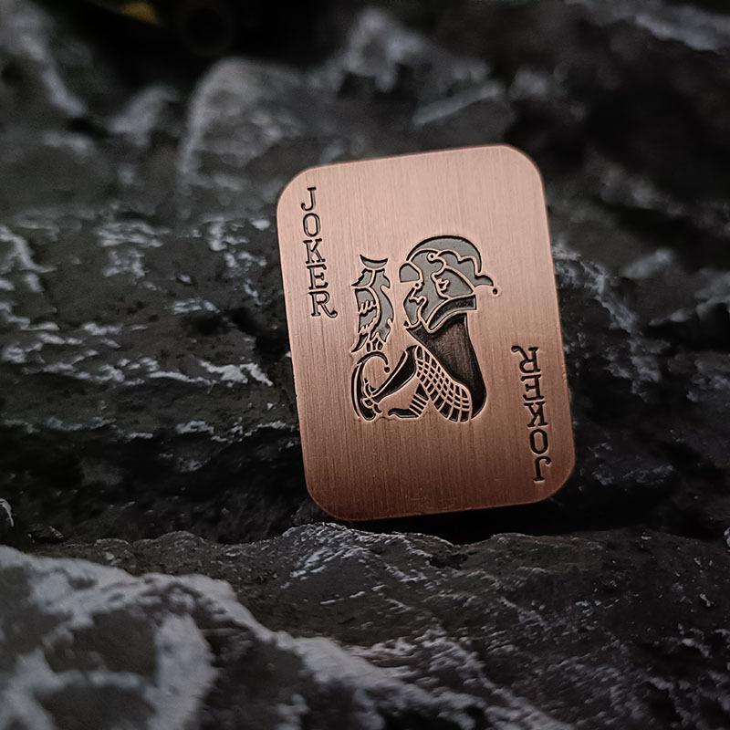 Magnetic Poker Push Card Fidget Toys Adults Anxiety And Adhd Relief Metal Edc Slider Juguetes Antiestres Ansiedad