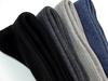 [Lemocoro] Made in Japan Toyobo Silver World Antibacterial Business Socks for Men, Ribbed Pattern, 5-Pair Set (21.0-23.0 cm, Assorted)
