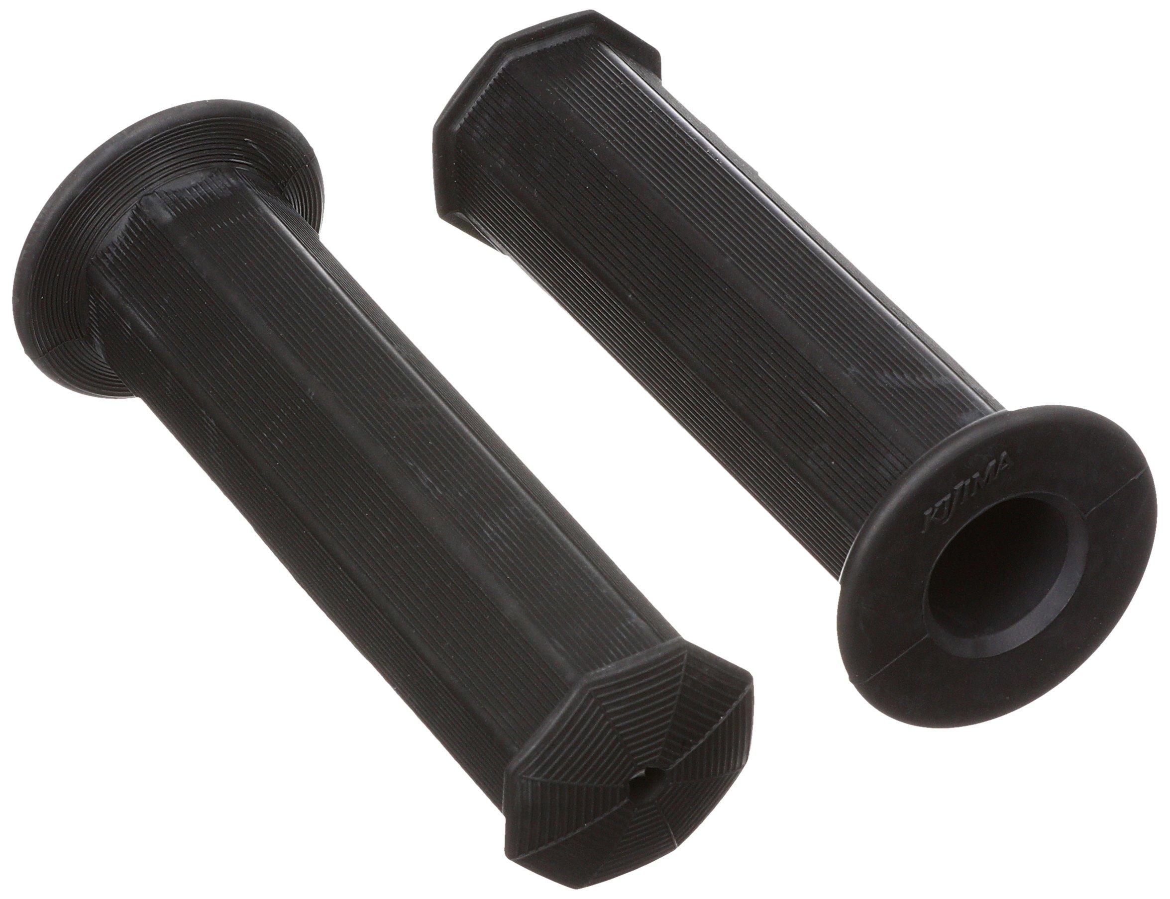 

Kijima Motorcycle Octagonal Rubber 125mm x Parts, Grips, 22.2mm Diameter, Non-Penetrating Type, Universal, Black, 201-196 чёрный
