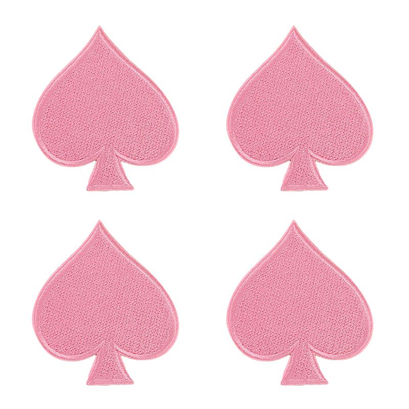 10pcs Wholesale New Poker Trend Embroidery Patch On Clothes Jackets Diy Decoration Cartoon Iron On Patches For Clothing Access 