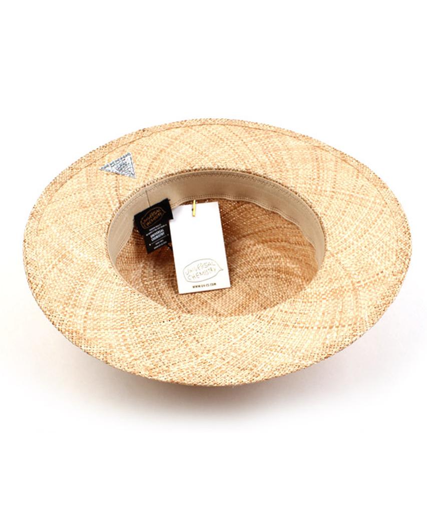 Yunibeosyeolkemiseuteuli Navy Line Bau Flat Fedora Panama Hat