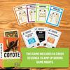 Coyote-spillet, Coyote-festspill, Actionfylte festkortspill, Fullt av high fives og kaos, for venner, tenåringer og voksne familiespillkveld