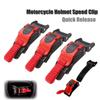 Verstelbare 9-Speed Motorfiets Fiets ATV Helm Kinband Snel Naaiclips Snelontgrendelingsgesp Motorhelm Gesp