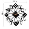 Modern Wall Clock Luxury Interior Clocks Silent Wall Watch Aesthetic Large Watches Elegant Living Room Decoration Home Ornaments