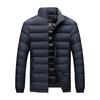 Padded-on men's autumn and winter jackets, trendy brand padded jackets, new Feather Rong padded jackets, piled and thickened padded jackets.