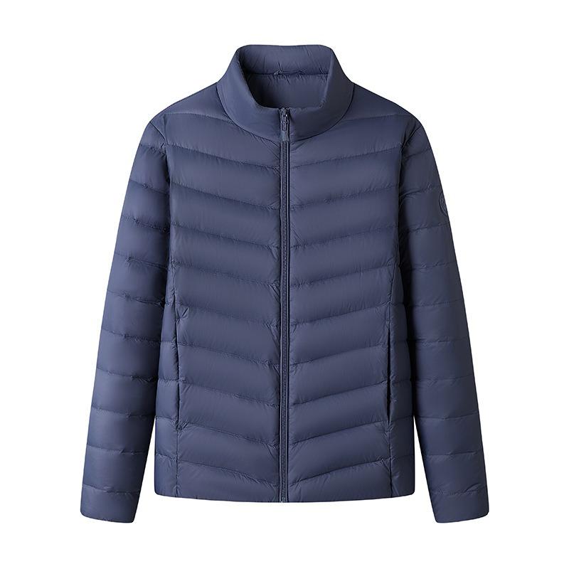 Winter new light and thin down jacket women's warm casual outdoor stand-up collar white duck down warm slim jacket