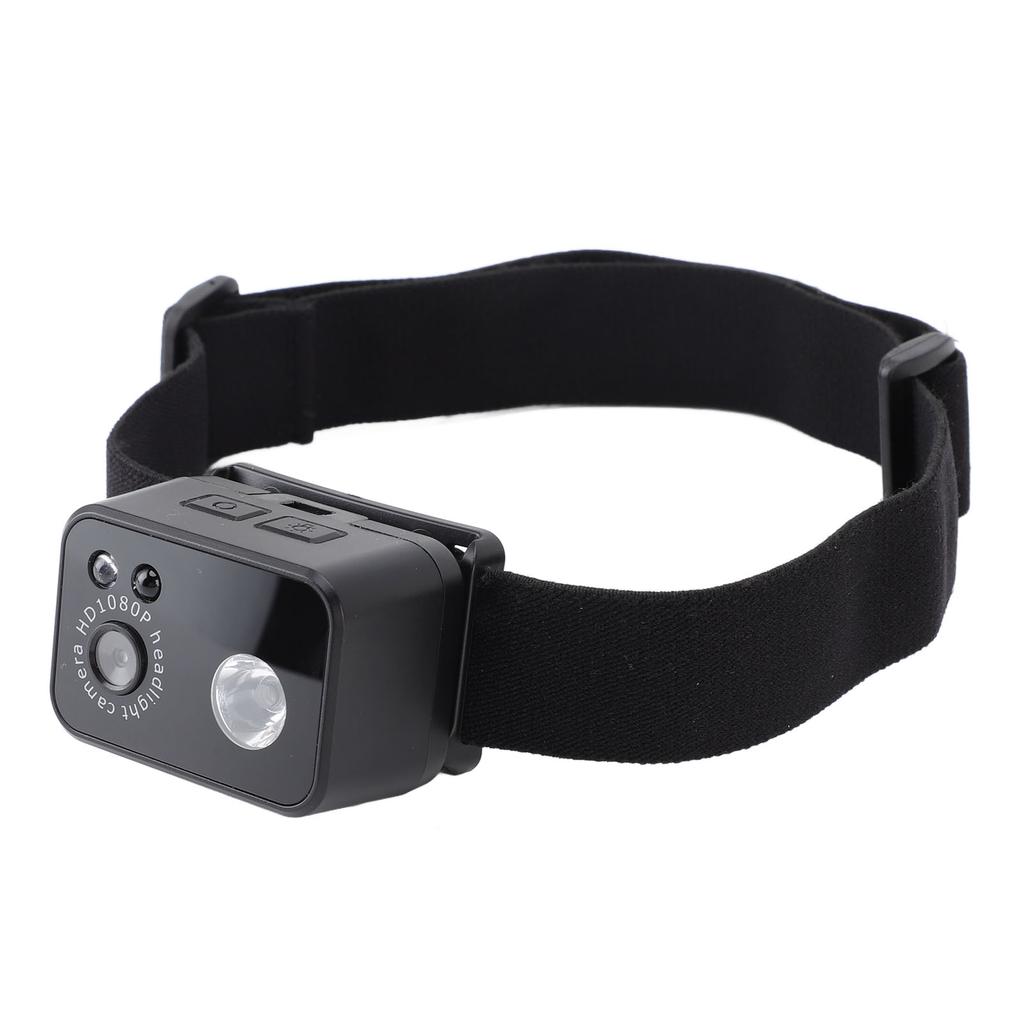 Headlamp Camera 3W LED 1080P 2MP Smart Sensor Headlamp Wearable Camera 1000mAh with Headband for