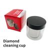 Compact Jewelry Cleaning Jar With Metal Sieve For Beads Earrings Gemstones Safe Glass Container Metal Sieve for Beads