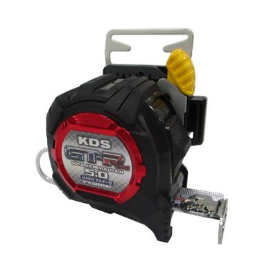 Muratec KDS Muratec KDS Konvex 25 mm breit x mit dicken magnetischen Krallen und Gurtzeug vertikaler Gürtelhalter G-förmig 5,0 m GTR-G2550MZT