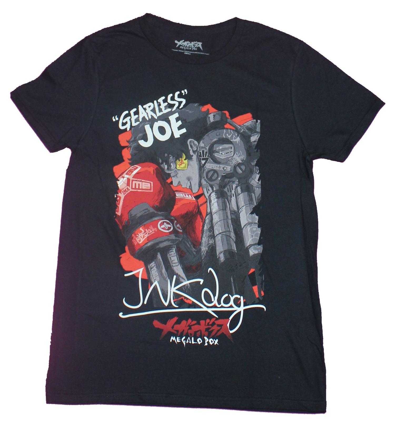 Megalo Box Mens T-Shirt- Gearless Joe Fight Ready Image XXL