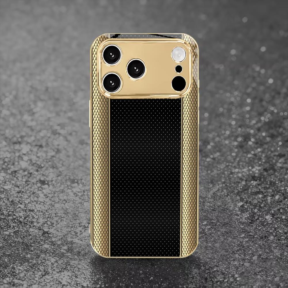 Exquisite Luxurious High-end Phone Case Electroplated Glass PhoneCase for iPhone 17 16 15 14 13 12 11pm Pro Plus Dropresistant