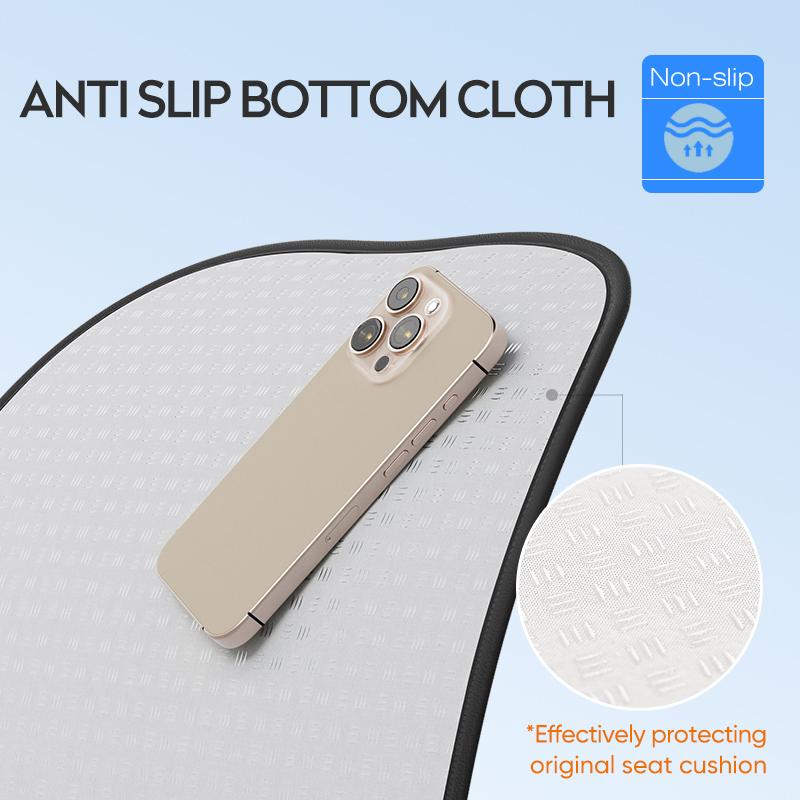 TPE Cold Gel Seat Cushion Summer Car Seat Cover Sedentary Not Tired Breathable Office Chair Pad Universal Summer Cool Mat