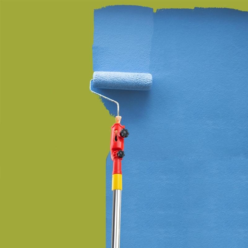 Paint Edger Tool MultiAngle Paint Brush Extender Long Paint Brush Tool Paint Brush Extension Handle for Painting Poles X3UC