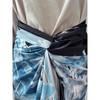 Women's Plus Size Dress 3D Pattern Casual Tie Printed Temperament Dress