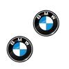 14mm Car Key Emblem Stickers Accessories For BMW 330Li 325Li 320Li E46 E39 E90 E60 E36 F30
