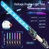 New Fire Whirlwind Double-Edged Laser Light-Up Retractable Sword Toy for Kids - Hot Selling Internet Sensation
