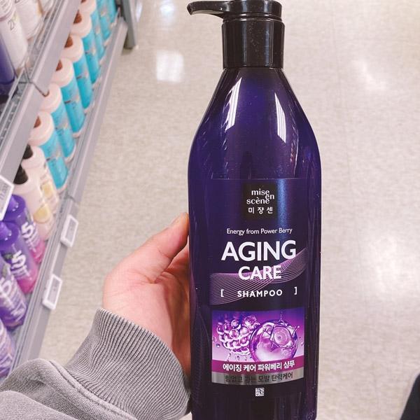 

MISEENSCENE Aging Care Шампунь Powerberry 680 мл Корейская косметика