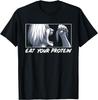 Eat Your Protein Anime Gym Manga Bodybuilding Fitness Anime Unisex T-Shirt