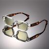 High-end retro square full-frame decorative lenses, classic, durable and versatile for both men and women