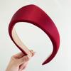 Neues einfaches Samt-Haarband für Damen, rutschfest, Haarspange für Erwachsene, breiter Rand, Stirnband, Haaraccessoire mit breitem Rand für Mädchen