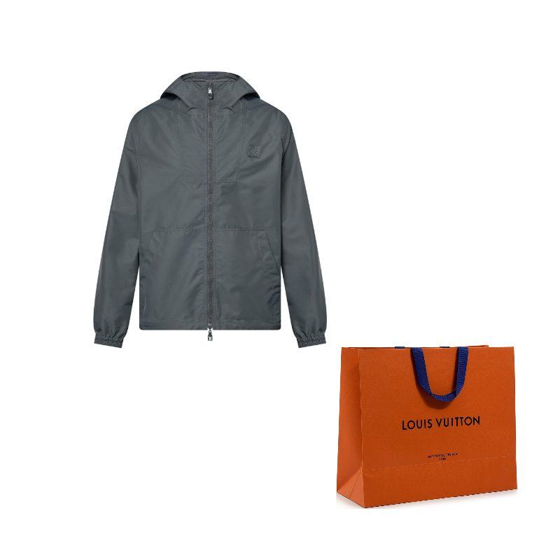 Lv Damier Jacquard Reversibla Neilona Vējjakla