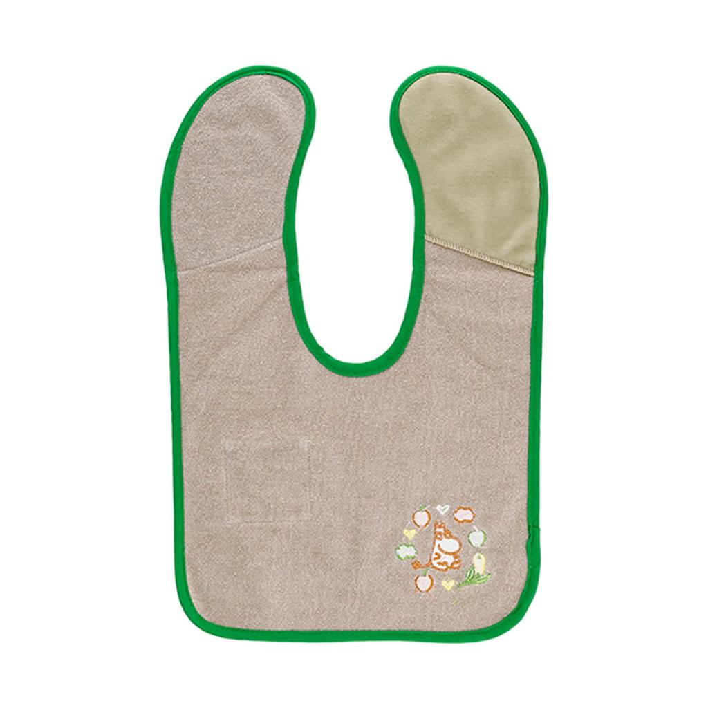Marushin Slab S Moomin Appel Waterdichte Slab met Naam Borduurwerk 1405052500 Formaldehydevrij
