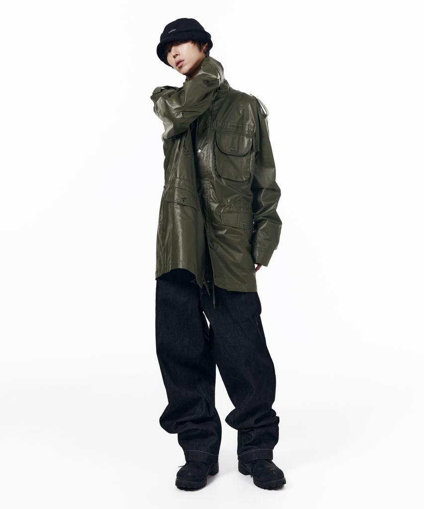 AAKAM Coated Field Jacket (Khaki)