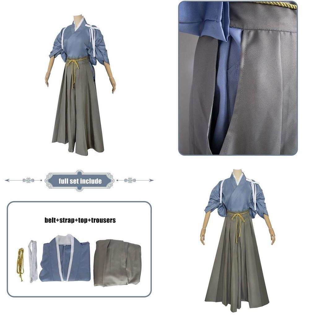 Genshin Impact Kamizato Ayato Cosplay Kostüm Kimono Outfits Halloween Anzug