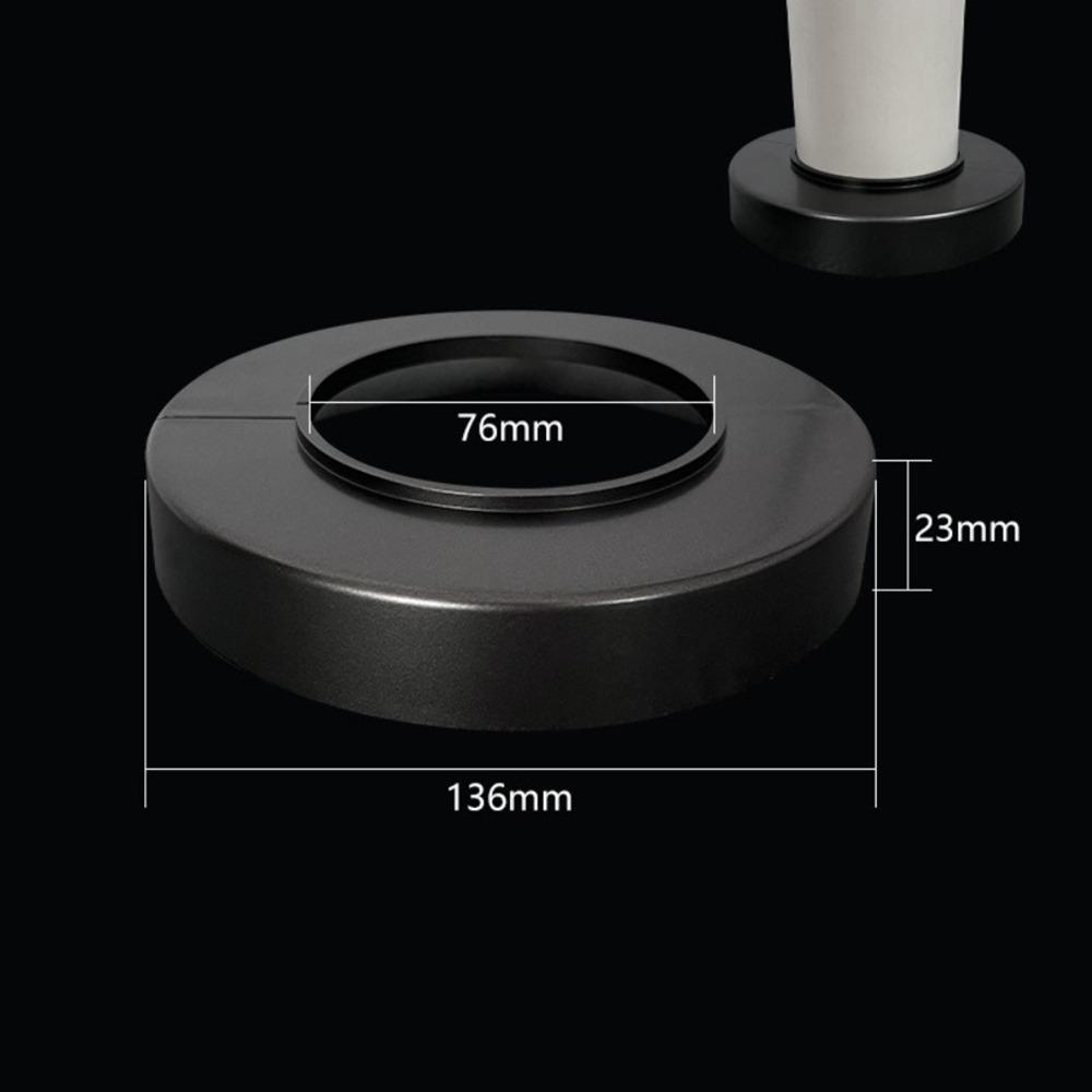 Plating Faucet Decorative Cover ABS Tube Accessories Useful Flange Cover  Kitchen