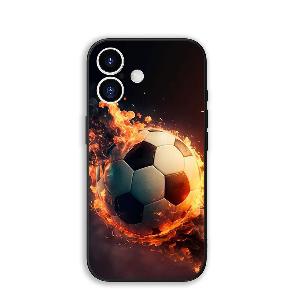Casing for Motorola Moto G86 G57 G14 G34 G67 G84 G24 A54 G15 G17 Power Protective Cover Phone Case Soccer No 5 Star Football No5