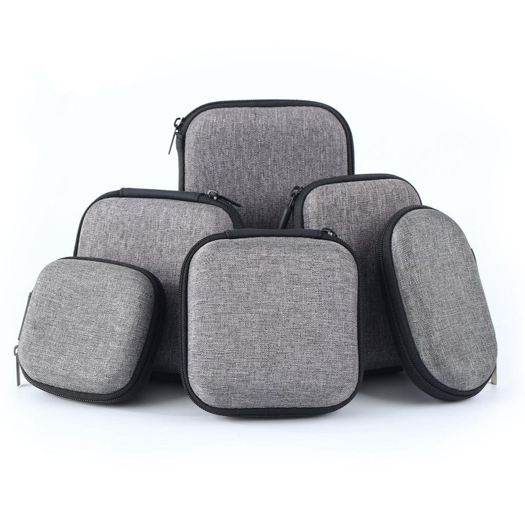 Eva Multi-Purpose Storage Bag for Earphones, Cables, Mobile Hard Disks, and Bluetooth Accessories