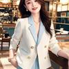 Unique Design Patchwork Blazer High End Fashion Trendy Versatile Spring Autumn Little Style Suit Jacket