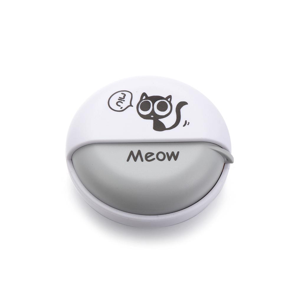 1pcs Headphone Cable Box Round Headphone Storage Box Rotating Cover Earphone Container Home Accessories Cute Data Line Box Case