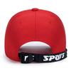 Korean Version of the New Spring and Summer Letter Streamer Hat Young Men and Women Couples Street Fashion Embroidery Big R Baseball Cap