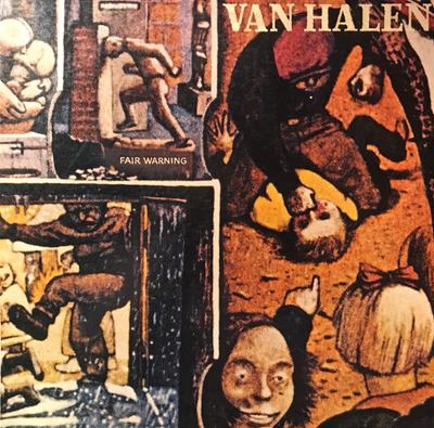 LP Record VAN HALEN - Fair Warning HS3540 WARNER BROS 1983 US Metal Used