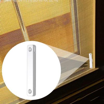New Magnetic Window Screen Clip Prevention Insect Door Screen Free-Drilling Fixation Installation Buckle Window Clip Nettin M7Q7