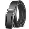 Trendy Youth & Middle-Aged Men's Genuine Leather Automatic Buckle Belt - Korean Style for Casual & Business Wear