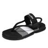 Men Flip Flops Summer Beach Slippers Trendy Round Toe Comfort Walking Shoes Outside Soft Sole Lightweight Sandals