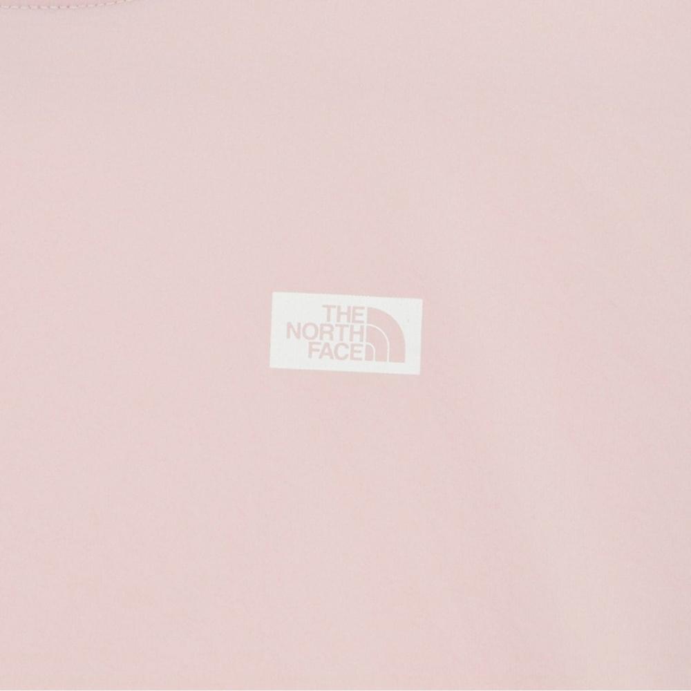 [norTh Face Official] NT7ur35a Women S froST ShorT Sleeve T ShirT Pale Pink