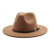 1 Stück Britischer Stil Filz Jazz Fedora Hut Panama Trilby Hüte Für Damen Herren Gentleman Hochzeitsfeier Hut