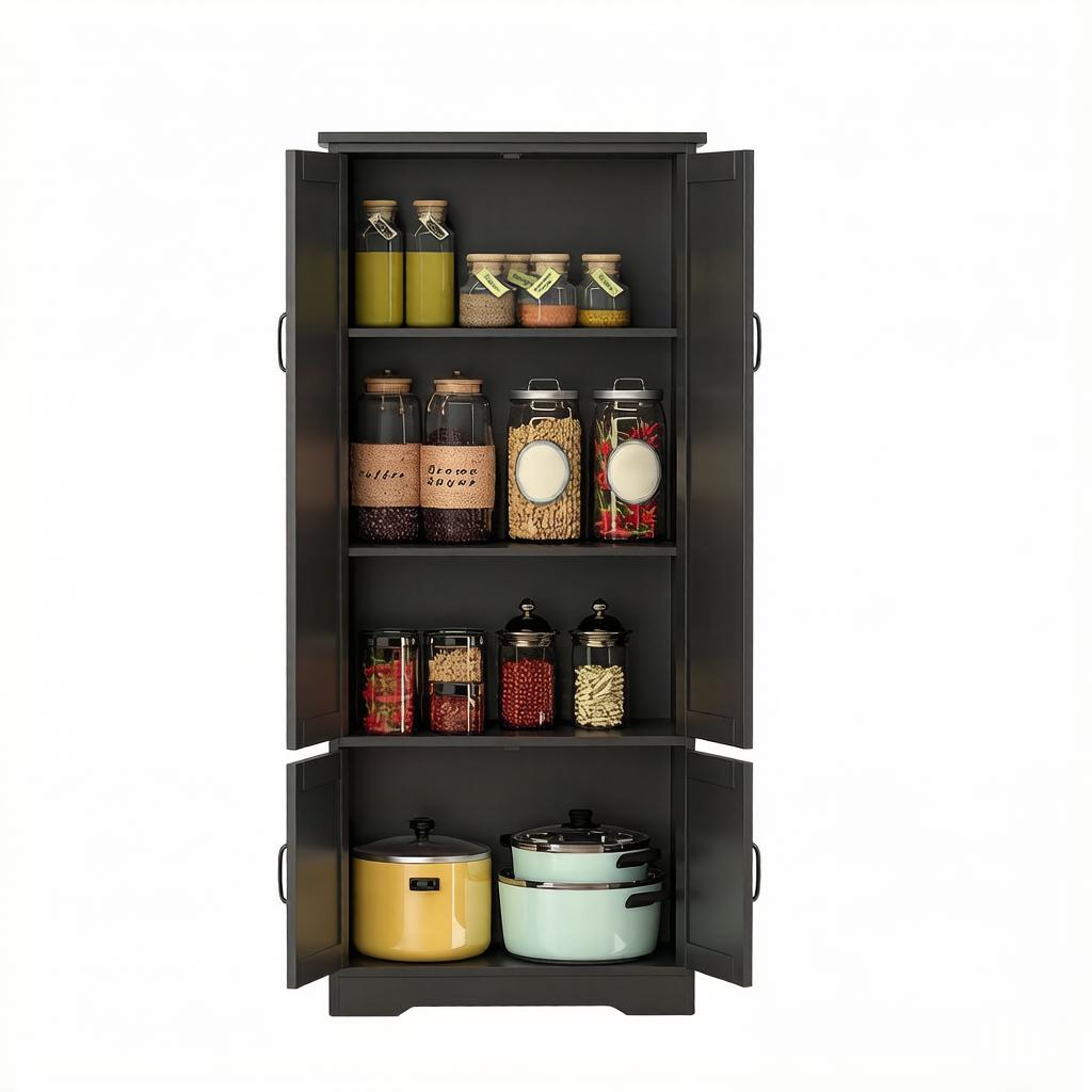 Elegant Storage Cabinet, Kitchen Cabinet, Kitchen Side