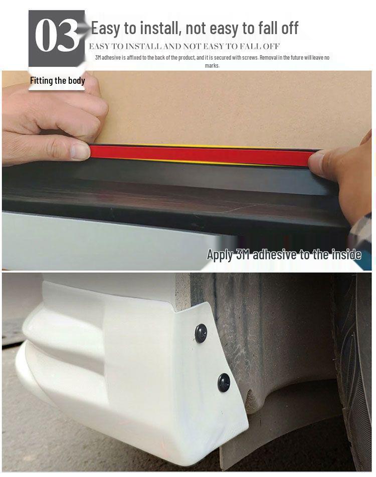 BYD Qin Plus Dmi/EV EFG Style Body Kit: Lower Front & Rear Lips, Side Skirts, Tail Wing with Lights