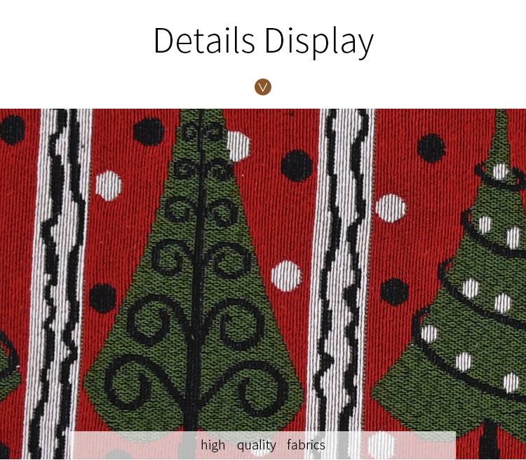Christmas Table Runner: Creative Holiday Tablecloth for Dining or Coffee Table, Heat-Insulated Festive Decoration