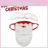 Adult Cosplay Santa Claus Beard Mask Set With Eyebrows Perfect For Holiday Parties