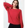 Uniqlo 3d Knit Cotton Crew Neck Volume Sleeve Sweater